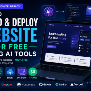 Learn how to Build & Deploy Websites for Free Using AI Tools